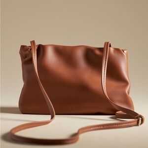 Anthropologie Brown Crossbody Bag/Clutch